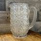 Antique EAPG Elson Glass daisy and button pitcher