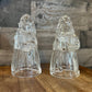 Vintage crystal Santa Clause candlestick holder - 2