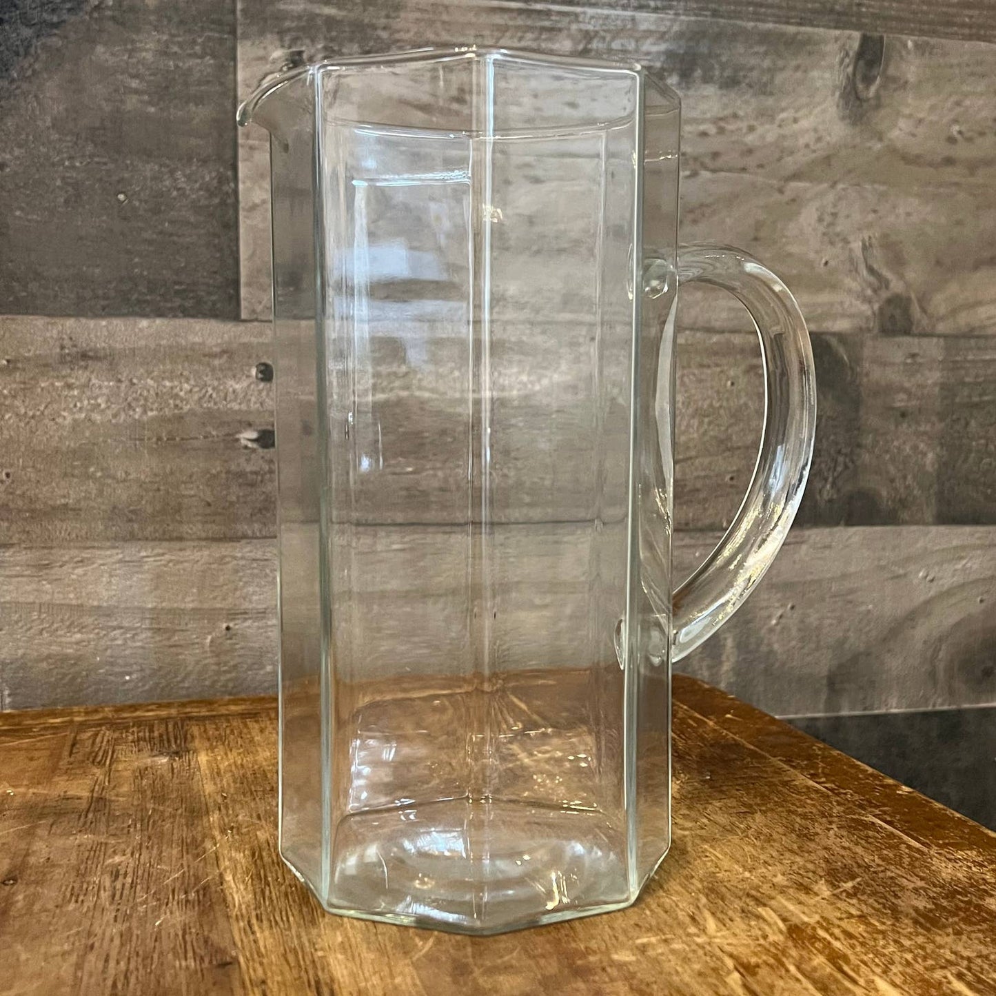 Cristal D’Arques Octime Clear octagon pitcher