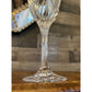 Vintage Lenox Debut pattern clear water goblet