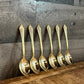 6 Century Gold Retroneu Spoons