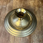 Vintage solid brass candlestick holder