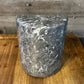 Grey Marble Stone Half Cylinder Bookend