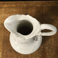 Antique Weimar Germany porcelain pitcher - ever - jug with large ornate handle - water pitcher - drink pitcher - teapot - coffee pot