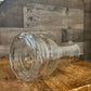 Vintage Peedee clear glass pitcher - carafe - decanter