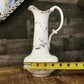 Antique Weimar Germany porcelain pitcher - ever - jug with large ornate handle - water pitcher - drink pitcher - teapot - coffee pot