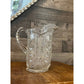 Antique Imperial Glass EAPG clear glass pitcher