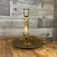 Vintage brass swinging candlestick holder - chamberstick