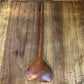 Long handle wood serving spoon