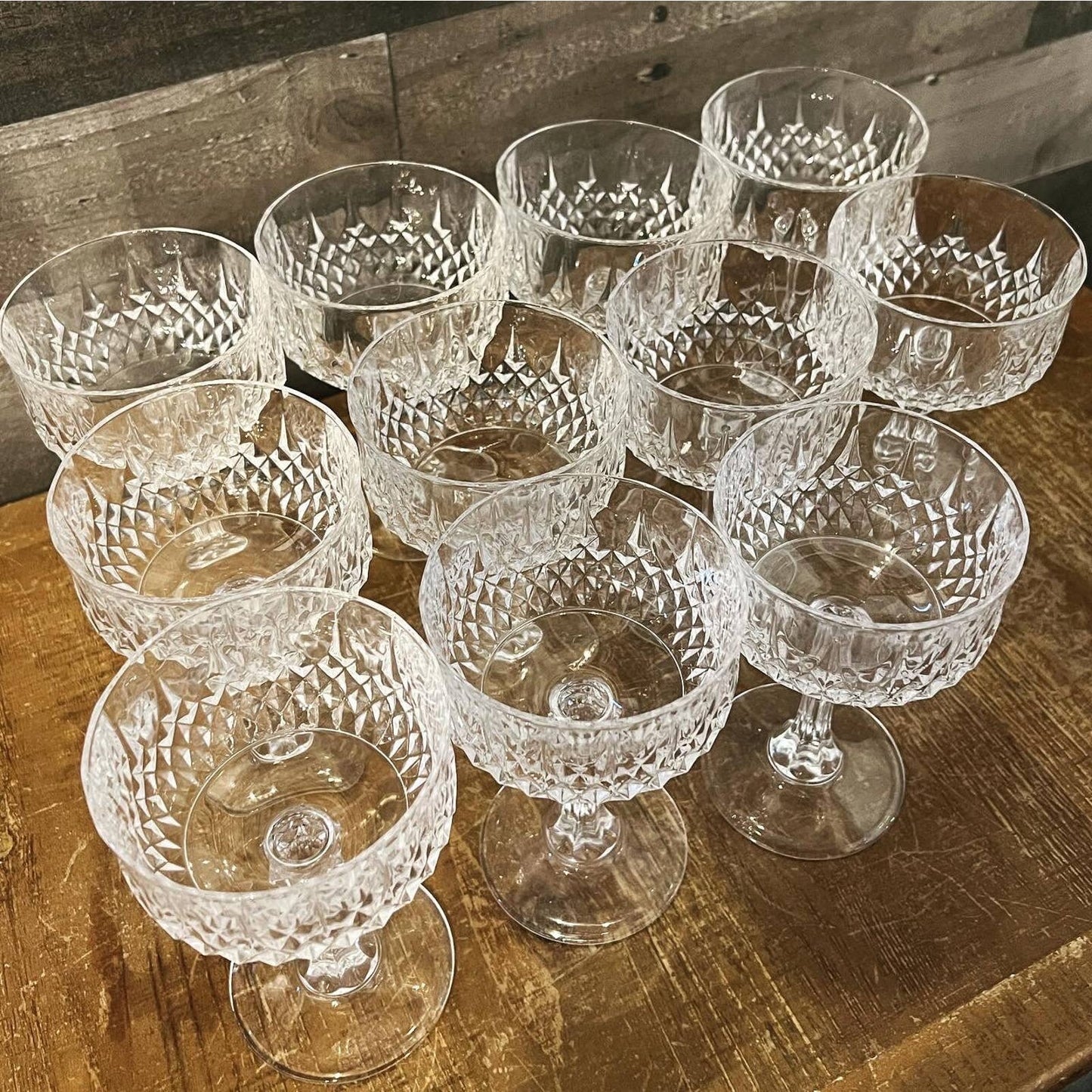 Cristal D’Arques Durand longchamp glasses - set of 5