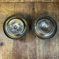 Vintage silverplated candlestick holder pair