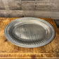 Wilton Armetale Flutes and Pearls Oval Tray Platter