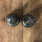 Vintage silverplated salt and pepper shakers - pair