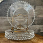 6 imperial glass candlewick bubble rim 8 1/2 inch plates