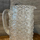 Antique EAPG Elson Glass daisy and button pitcher