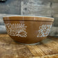 Pyrex 403 Woodland Brown 2.5 mixing bowl