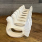Stafford white porcelain dove napkin holders - set of 8