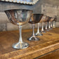 Vintage Salem silver plated goblets - set of 8