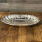 Newport Gorham silverplated scallop rim oval tray