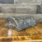 Grey Marble Stone Half Cylinder Bookend