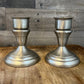 Vintage FB Rogers Provincetown Pewterlite pewter candlestick holders - pair