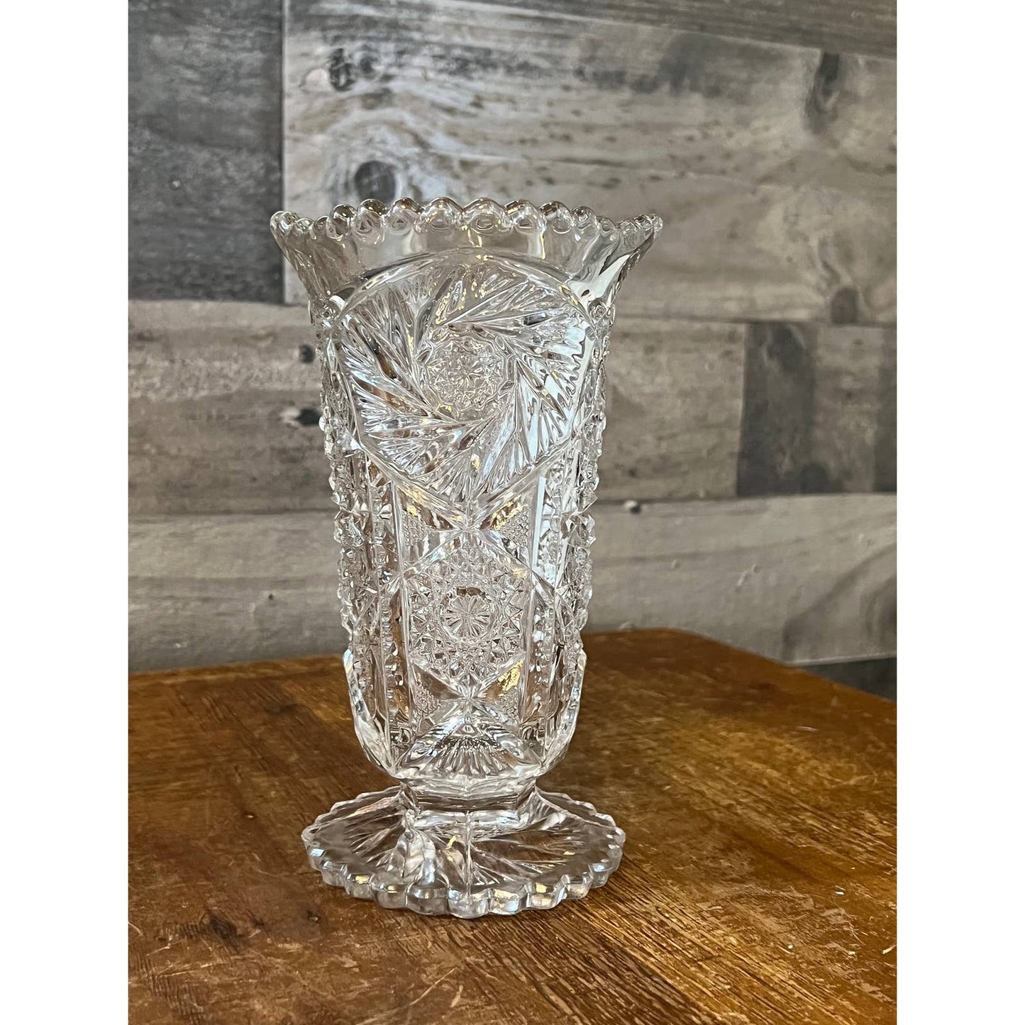 Vintage Imperial Glass mid century vase