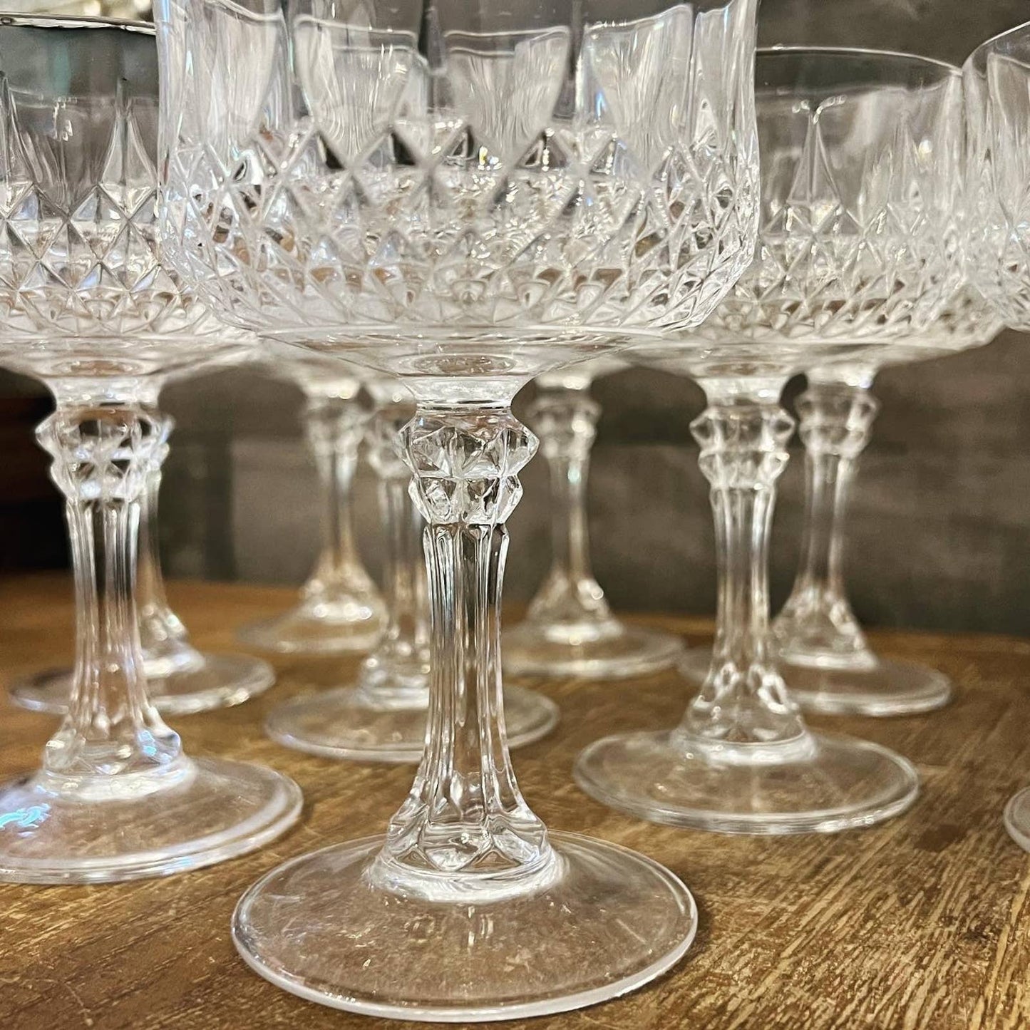 Cristal D’Arques Durand longchamp glasses - set of 5