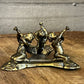 Vintage cherub angels playing trumpets figurine