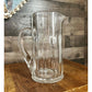 Tall MCM glass pitcher