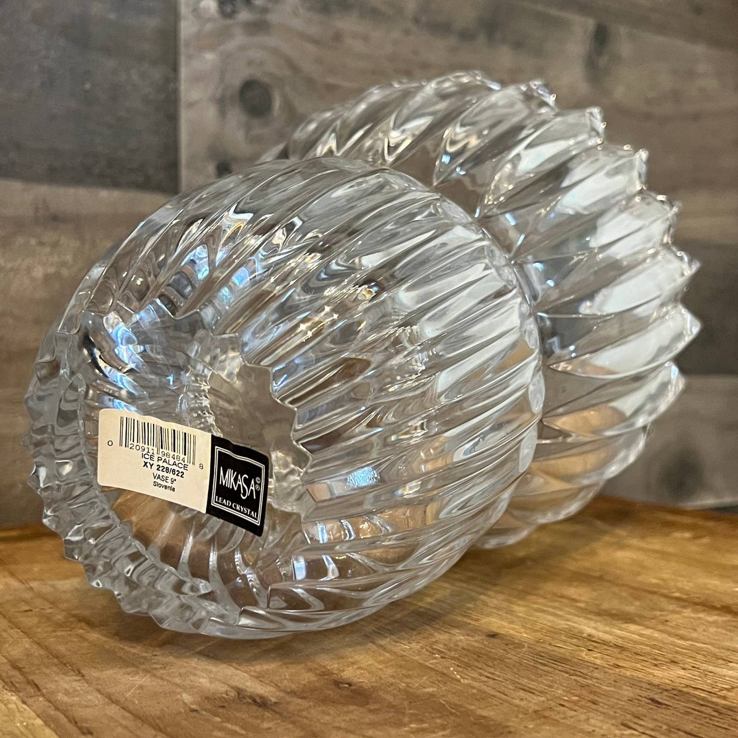 Mikasa Crystal Ice Palace vase