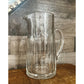 Tall MCM glass pitcher