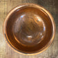 Vintage Coppercraft Guild aged copper footed pedestal bowl