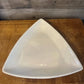 Vintage Tuxton heavy ceramic triangle plate - display tray - table centerpiece - cookie tray