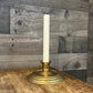 Vintage solid brass candlestick holder