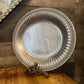 Wilton Armetale Flutes and Pearls Oval Tray Platter