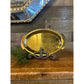 Vintage made in Italy brass tray