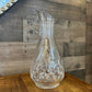 Vintage Rogaska Crystal Gallia etched carafe