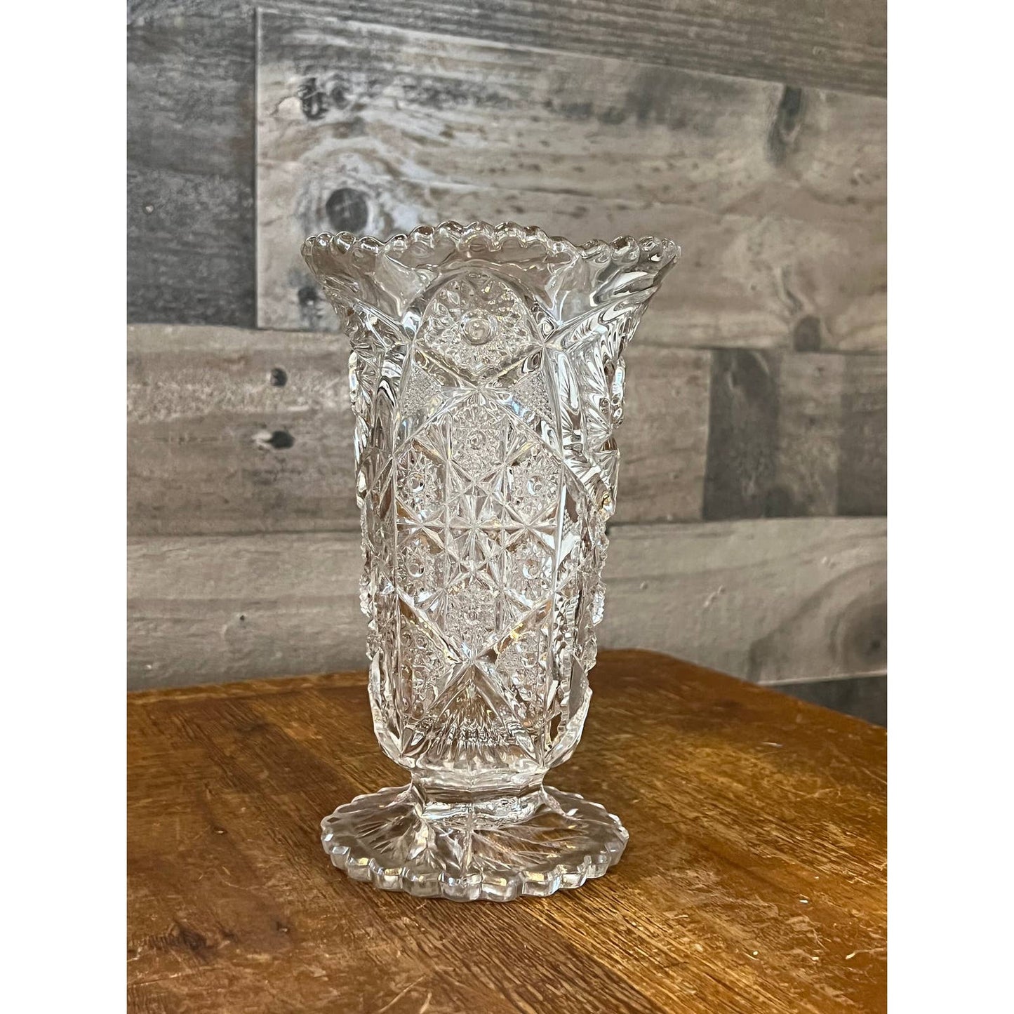 Vintage Imperial Glass mid century vase