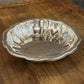 Oneida Silversmiths silverplated scallop rim dish