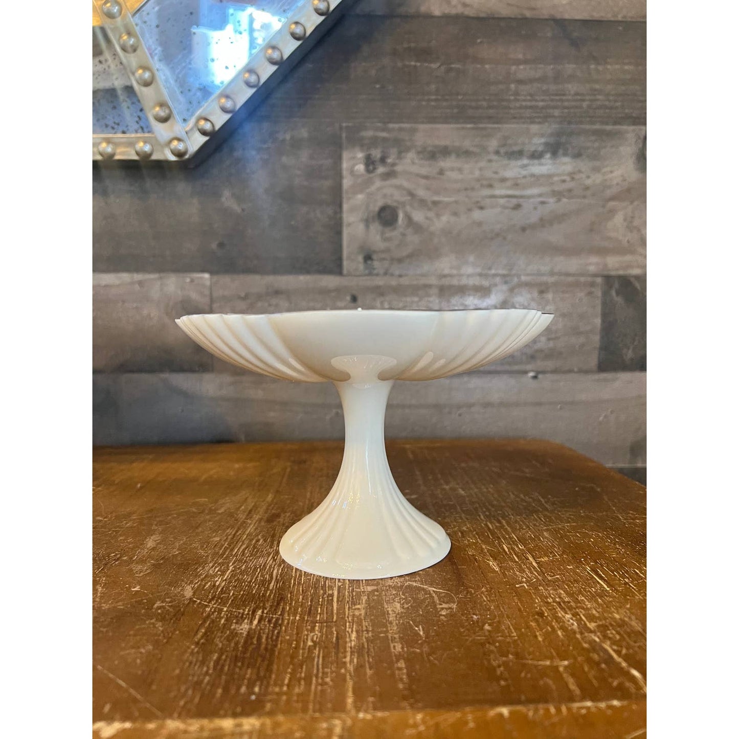 Vintage LENOX ivory pedestal bowl