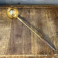 Brass wooden handle ladle