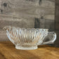 Mikasa Crystal Royal Suite pattern gravy boat - sauce boat - dressing boat