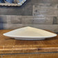 Vintage Tuxton heavy ceramic triangle plate - display tray - table centerpiece - cookie tray