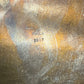Old English by Poole 5017 Round Tri Footed Scroll Rim Silver Plated Tray