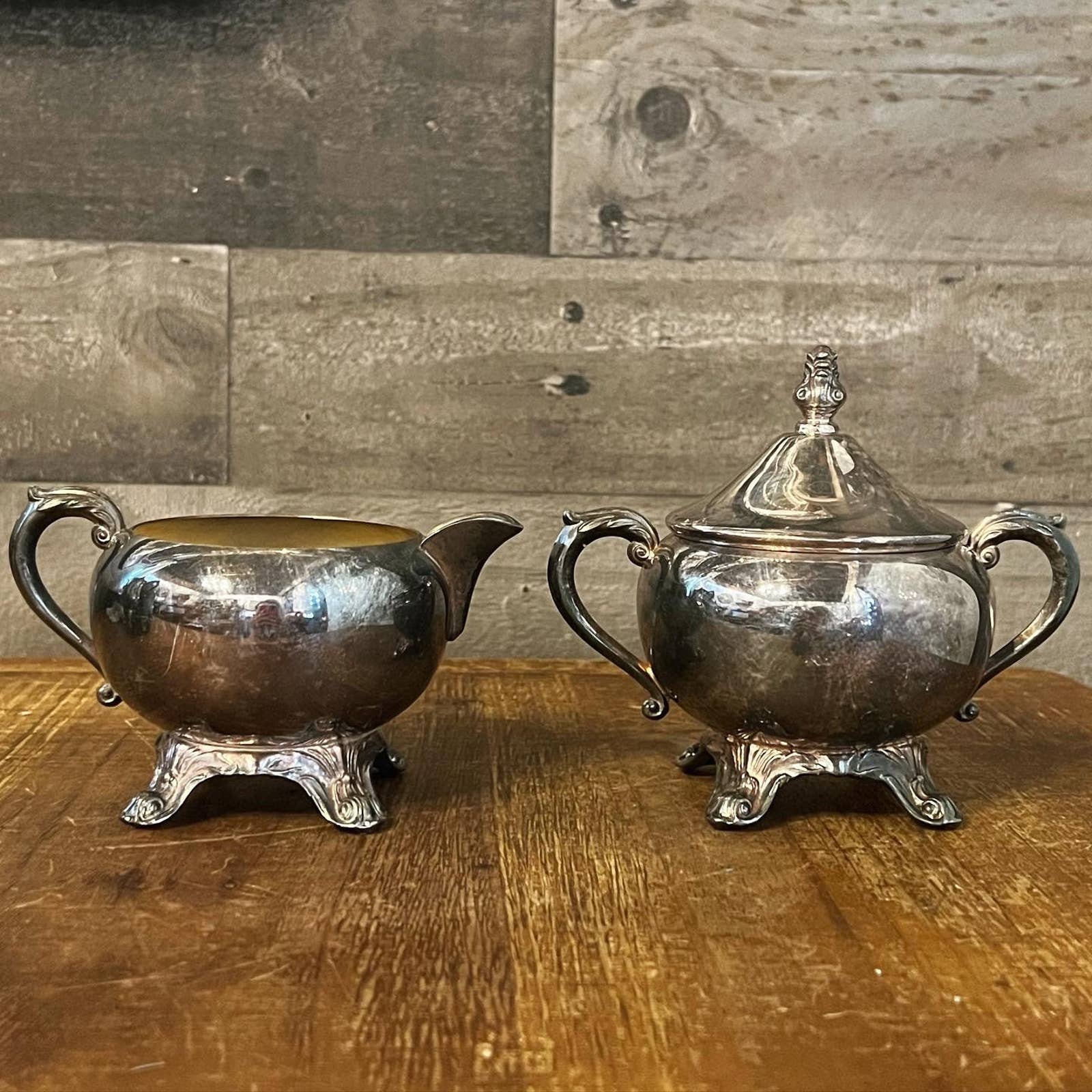 F.B. Rogers Silver Co. シルバープレート シェルボウル F.B. Rogers Silver Co. シルバープレート シェルボウル Vintage