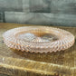 Vintage Anchor Hocking Miss America Pink glass plates - lunch plates - salad plates - pink depression glass plates