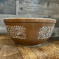 Pyrex 403 Woodland Brown 2.5 mixing bowl