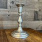 Vintage Royal M M Co solid pewter candlestick holder