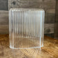 Vintage ribbed lucite tissue box cover