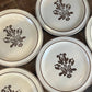 Pfaltzgraff Village pattern set of 7 small plates - salad plates